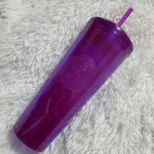 Sell like hot cakes@Starbucks Purple/Blue Dome Venti Tumbler